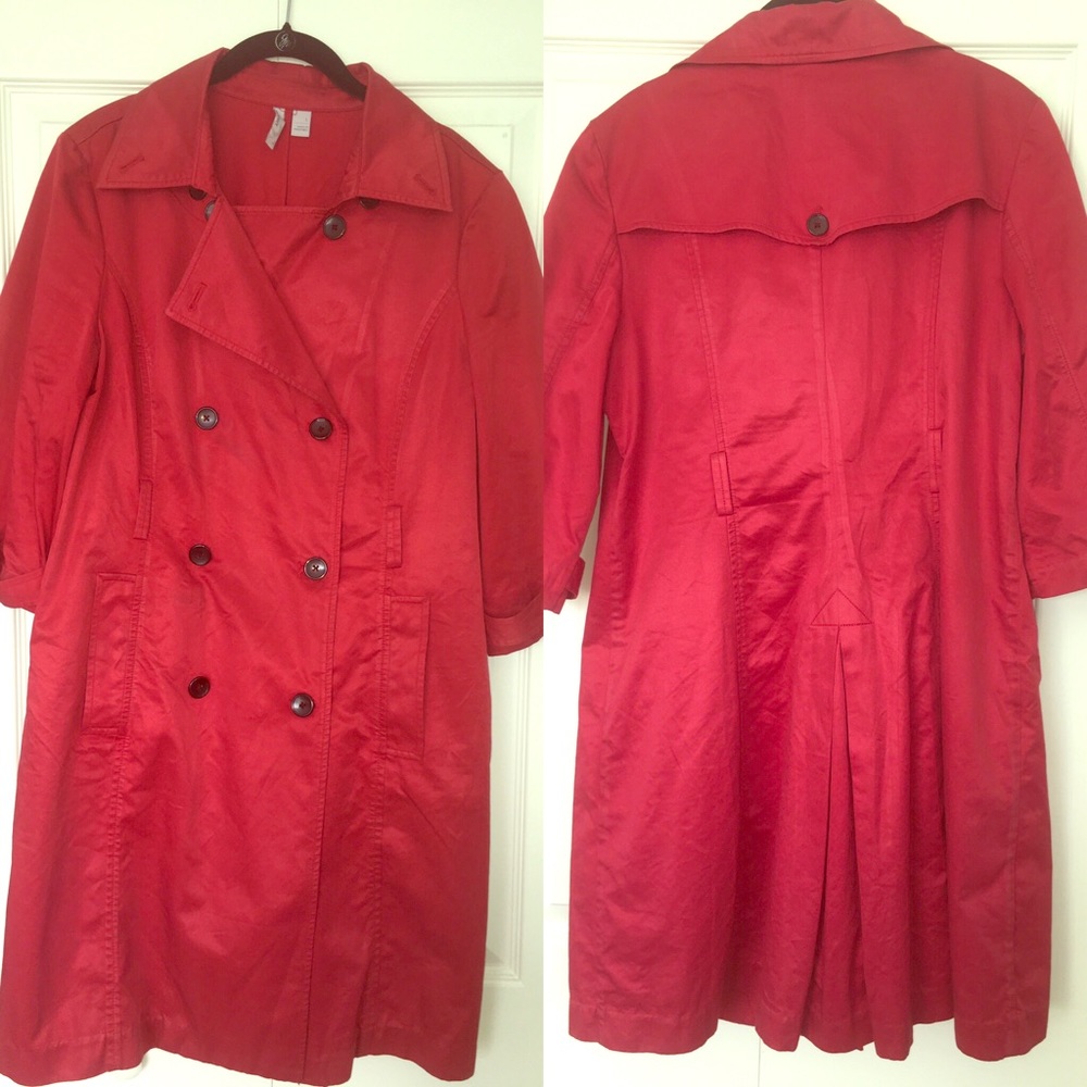 Red Trench Coat